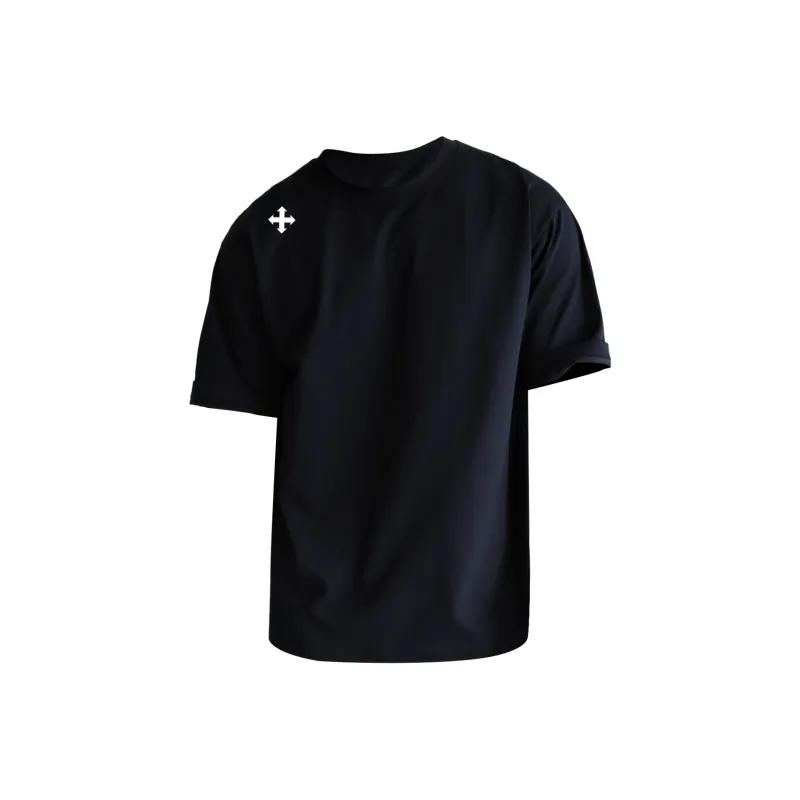 WALLPAINTER T Shirts Men Navy Blue-0