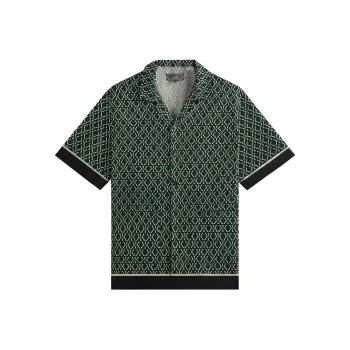 KITH Monogram Crest Reade Shirt Men's Stadium