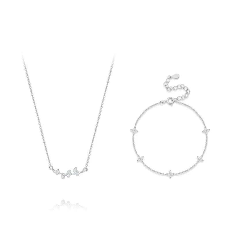 KUMET Sterling Silver Necklaces Women's-0