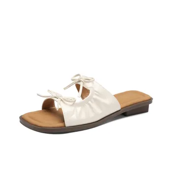 ZHR Rubber Sole Odor Resistant Slide Slippers Women's