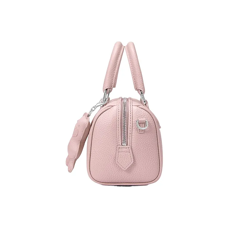 NUCELLE Cow Leather Boston Bag, Crossbody, One Shoulder, Handbag Regular Women's Multicolor-3