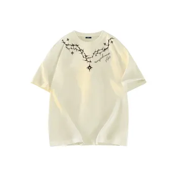 A02 T Shirts Unisex Light Beige Apricot