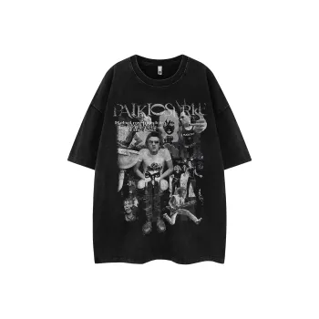 BEAR UNION Drop Shoulder Sleeve T Shirt Women's