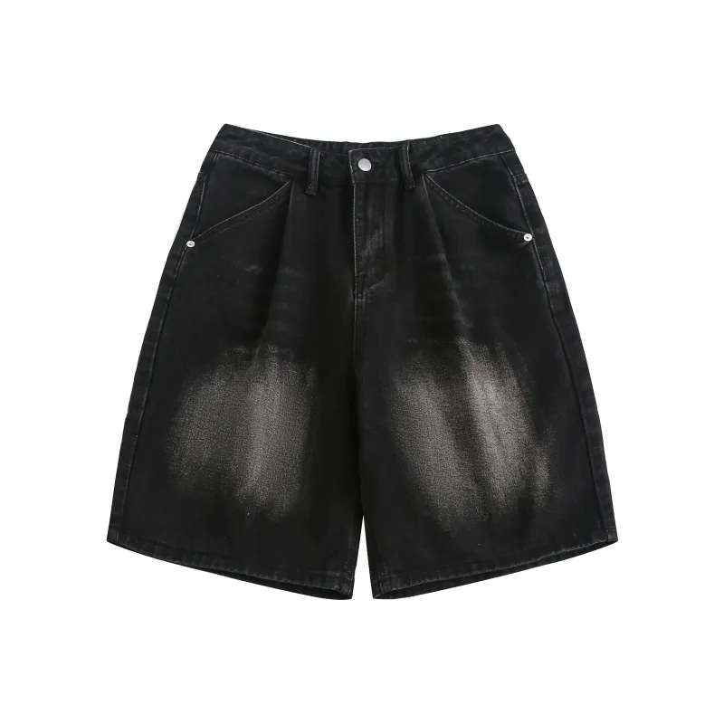 TIRED Denim Shorts Unisex-23