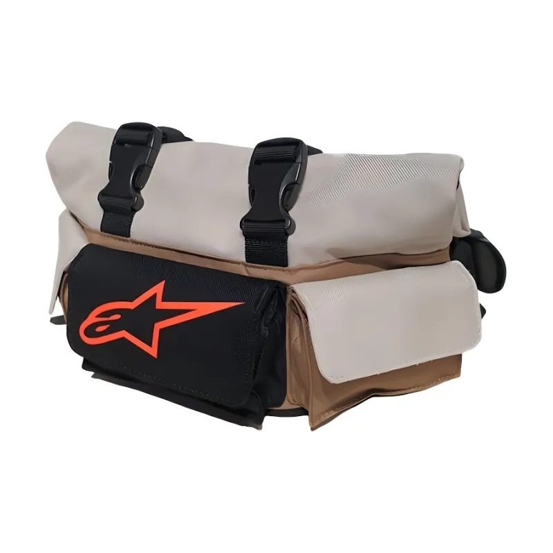 ALPINESTARS Polyester Fanny Pack Unisex Light Umber & Dark Umber-1