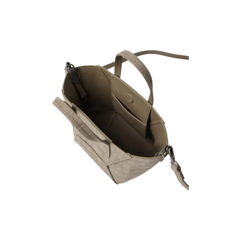 Brunello Cucinelli Mini Bc Duo Tote Bag-3