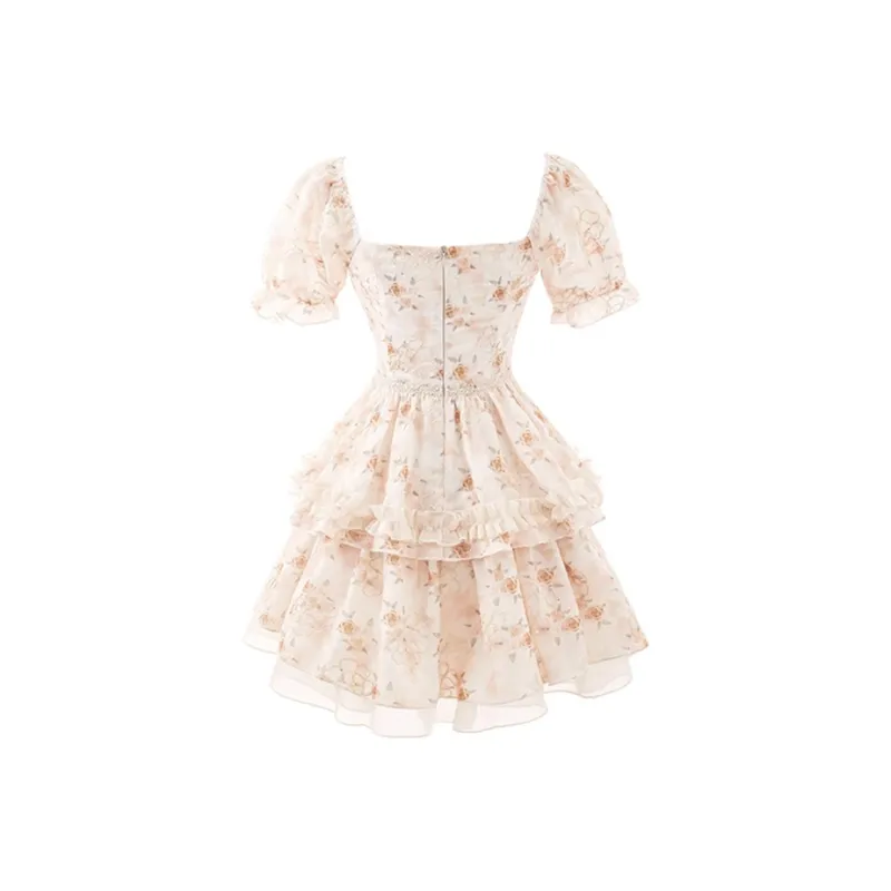 PZGE Short Sleeved Dress Women's-1