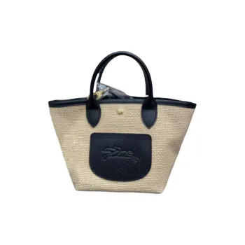 LONGCHAMP Le Pliage Collection Canvas Bag, Tote Bag, Shopping Bag, Shoulder Bag, Handbag Mini Women's Black