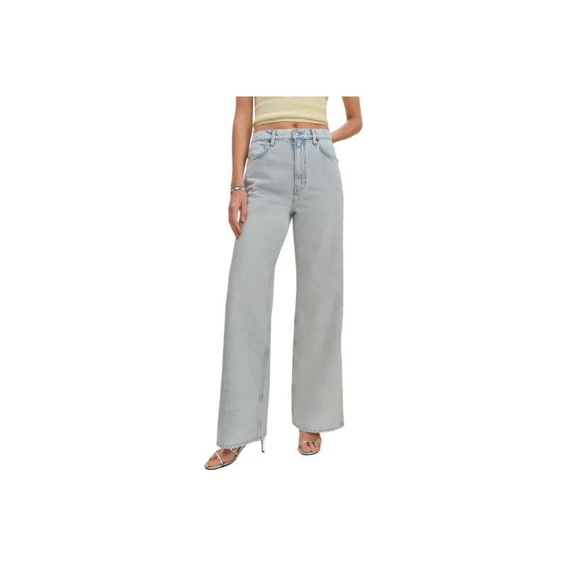 REFORMATION Cary High Rise Slouchy Wide Leg Jeans Women's-0