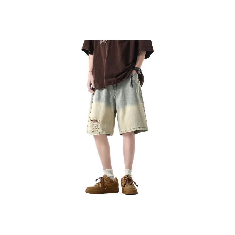 Colorful Creations Denim Shorts Unisex-5