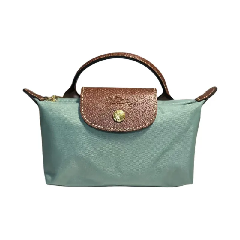 LONGCHAMP Le Pliage Nylon Canvas Bag, Handbag Women's Celadon-0