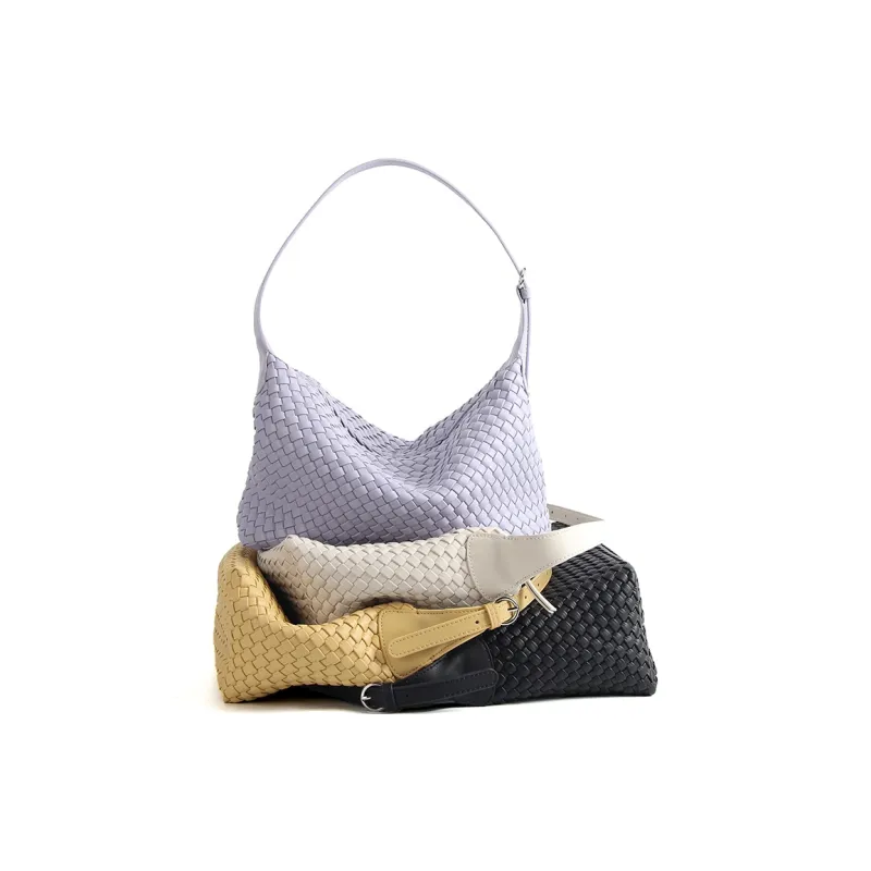 YOCAMU Microfiber Shoulder Bag Women's Multicolor-5