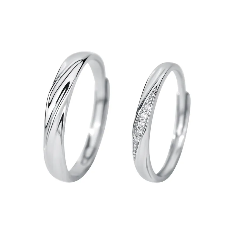 GYPY S999 Silver Sterling Silver Rings Unisex-0