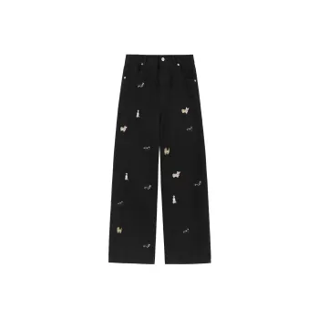 FRQ Jeans Unisex Black