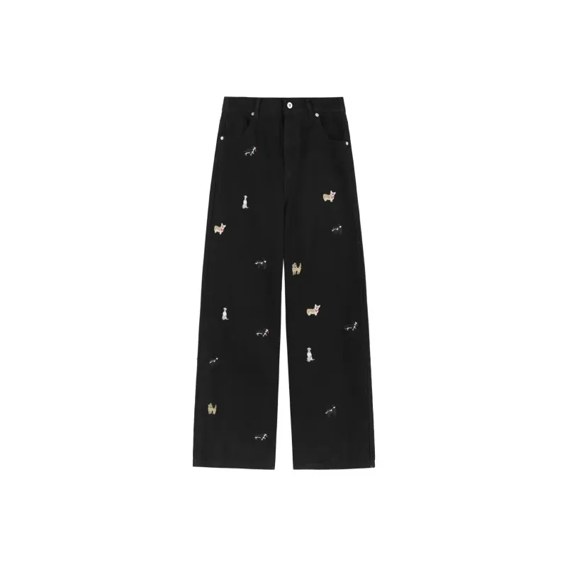 FRQ Jeans Unisex Black-0