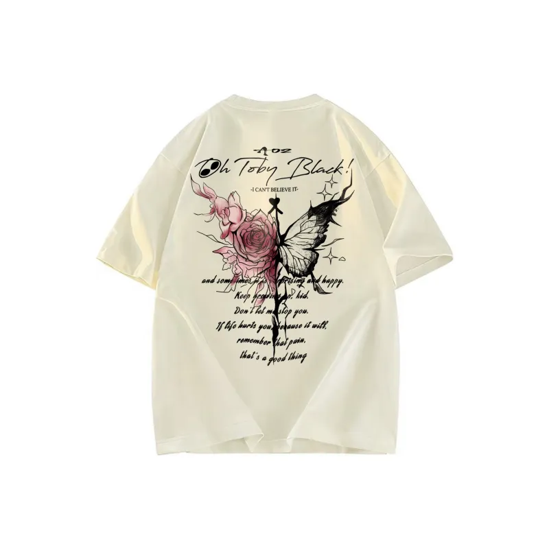 A02 T Shirts Unisex Light Beige Apricot-1