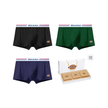 Dickies Cotton Like Gusset Underpants Men's Gift Box 3 Pieces+Handbag