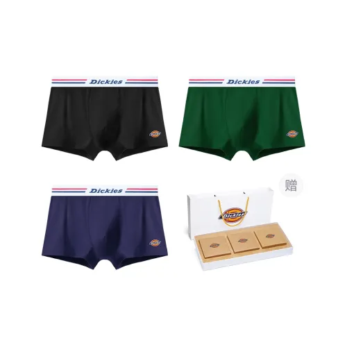 Dickies Cotton Like Gusset Underpants Men's Gift Box 3 Pieces+Handbag