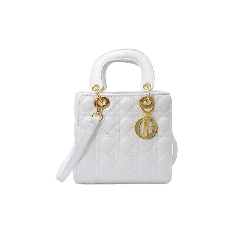 ROSEDAWN PU Lady Dior Bag, Shoulder Bag, Crossbody Bag, Handbag Regular Women's Multicolor-0