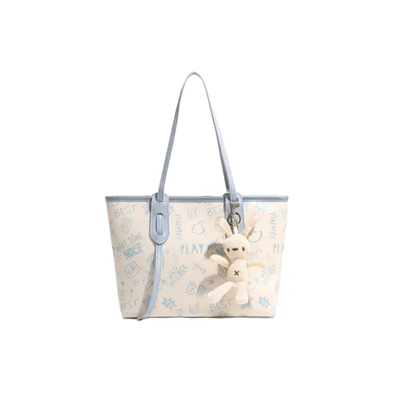 BEERUS PU Tote Bag, Shopping Bag, Shoulder Bag Unisex Multicolor-5