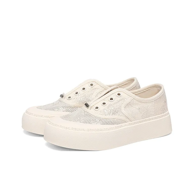 Golden Silk Rabbit Low Top Casual Shoes Women's-9