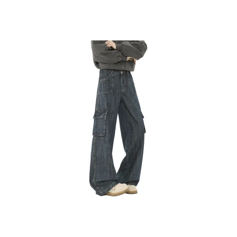 GY.VG Jeans Unisex Dark Blue-1