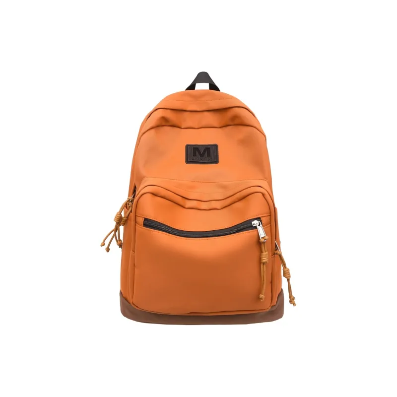 Banner The Piggy Nylon Backpack Regular Unisex Gray/Red/Orange/Blue-2
