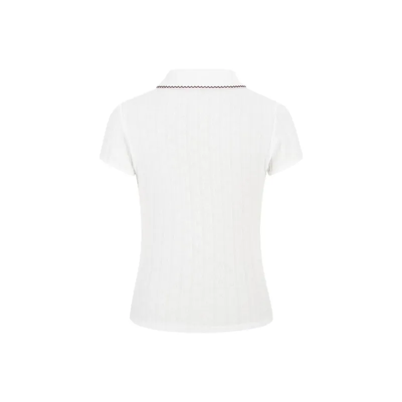 GOSO T Shirts Women's White-1