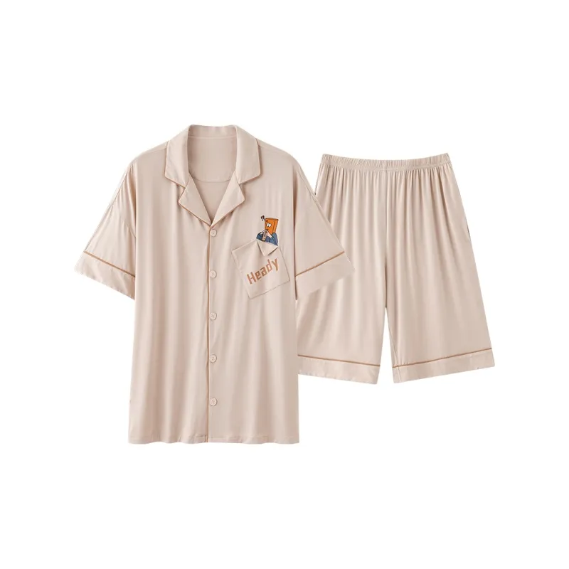 Cotton Gene Men Pajama Sets-0