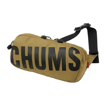 CHUMS Polyester Handbag, Shoulder Bag, Crossbody Bag Unisex Brown
