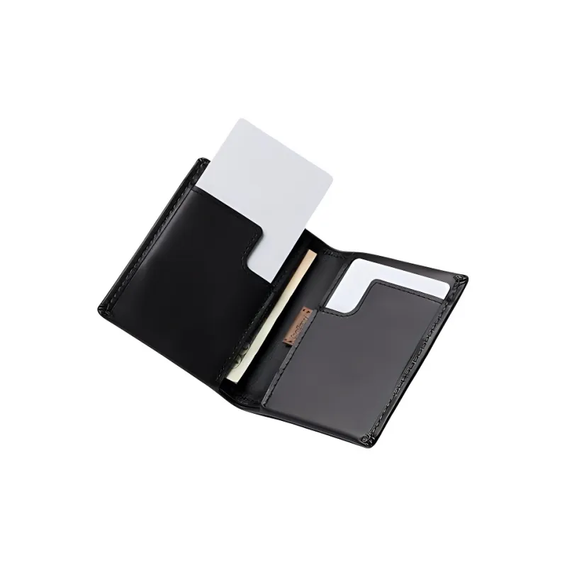 BELLROY Cow Leather Card Holder Unisex Ink Black-1