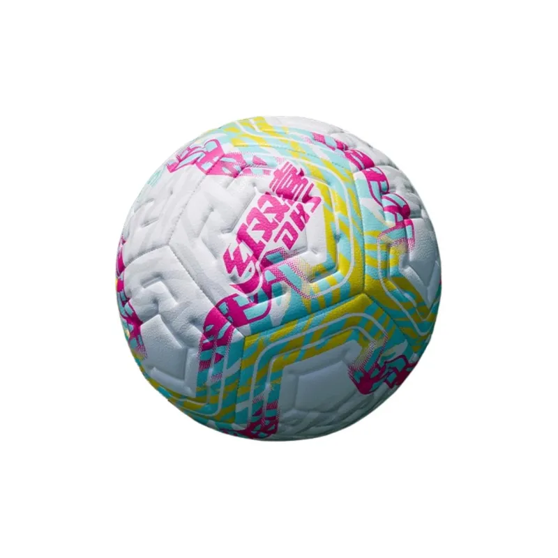 DHS Size 4 Soccer PVC Machine Stitched Soccer Ball Kids' Pink-2