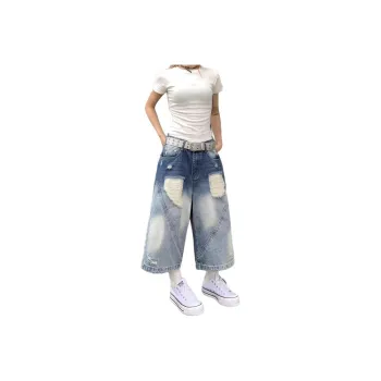 SUNSETMONENT Denim Shorts Unisex