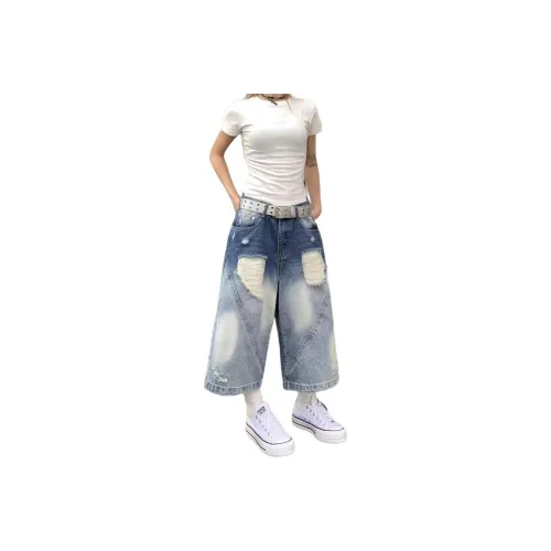SUNSETMONENT Denim Shorts Unisex