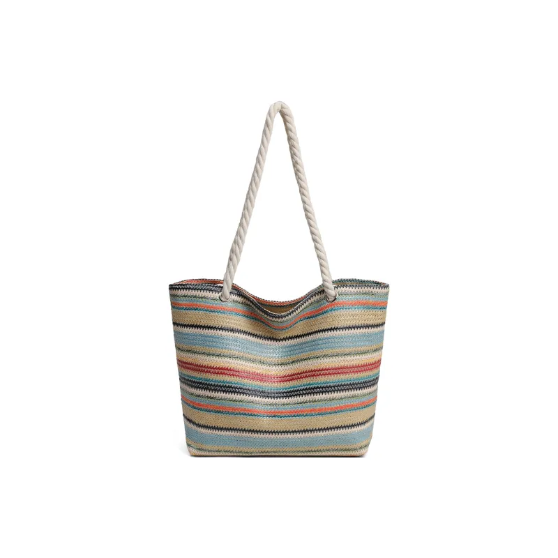 PT'SON Fabric Underarm Shoulder Bag Regular Women's Blue-5