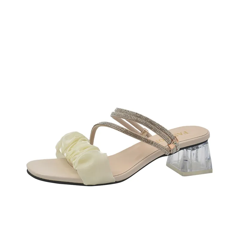 WUJI Slip Resistant Odor Resistant Slide Slippers Women's-5