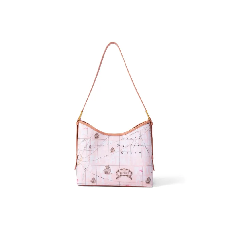 PAPRIKA Cow Leather Shoulder Bag Regular Women's Multicolor-3