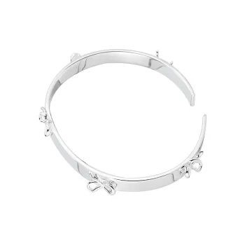 EAR PARTNER 925 Sterling Silver Bangles Women's