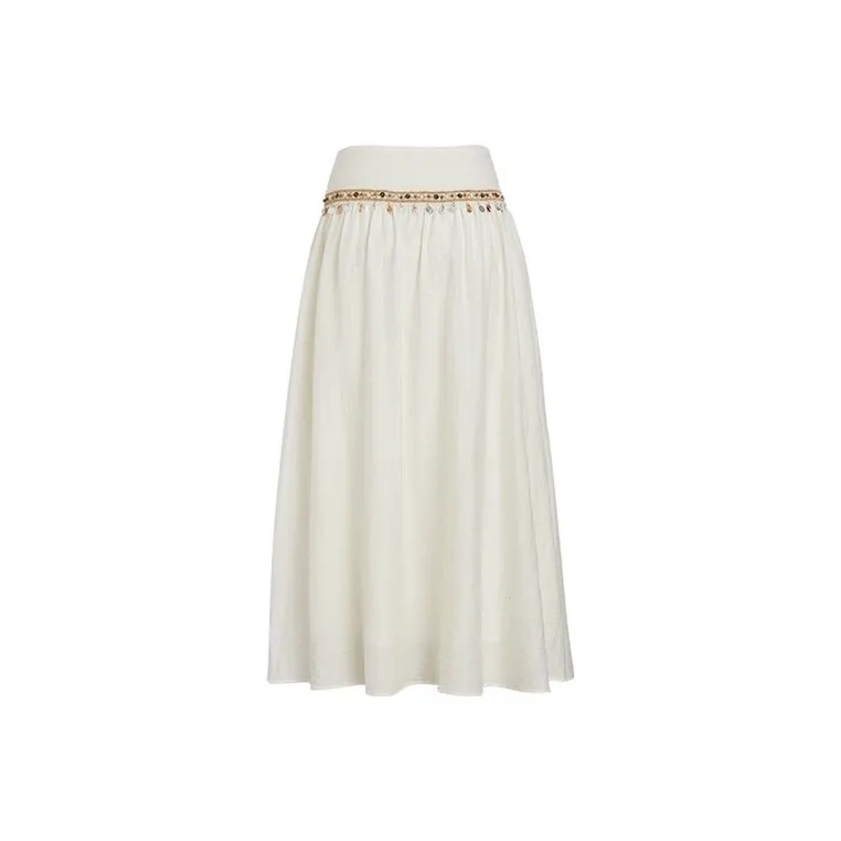 HDFULERN Casual Long Skirt Women's-1