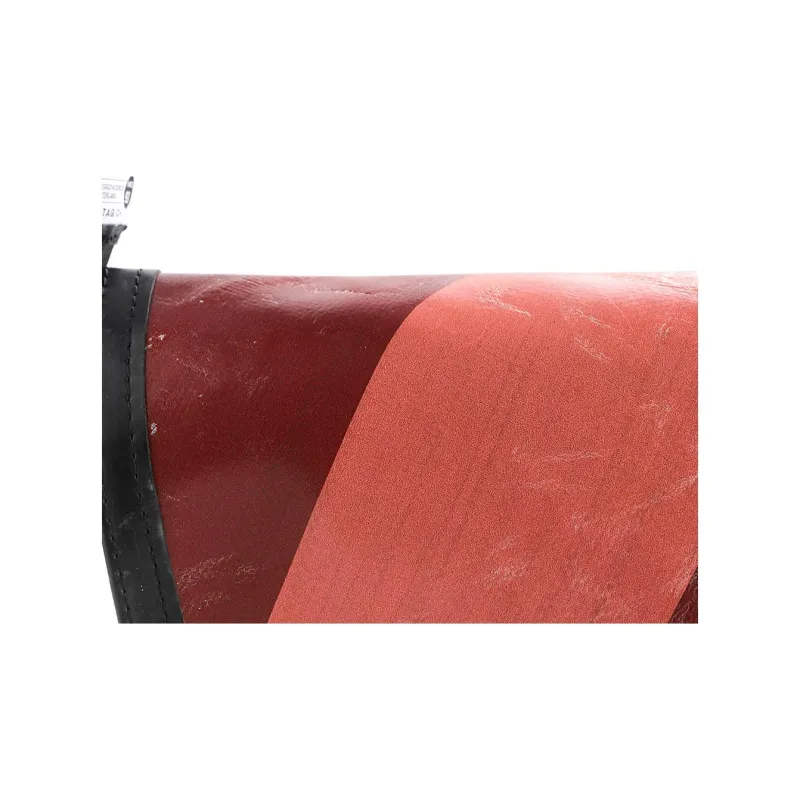 FREITAG Polyester Messenger Bag, Crossbody Bag, Shoulder Bag Unisex Black & Red-9