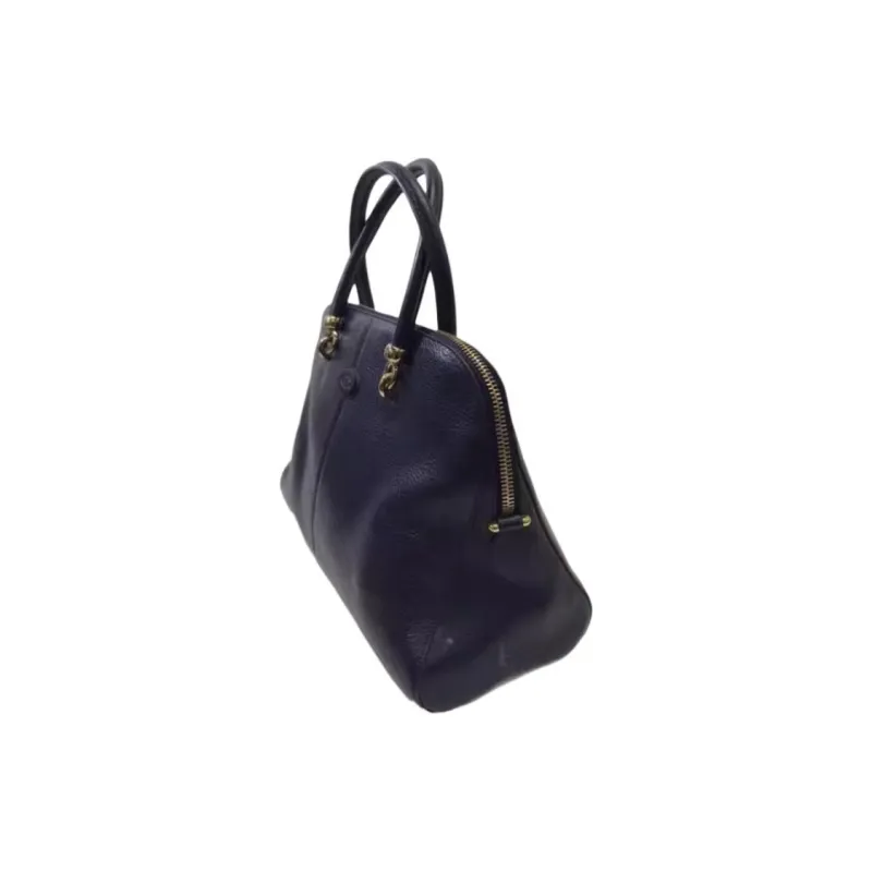 TOD'S Cow Leather Handbag Women's Blue-2
