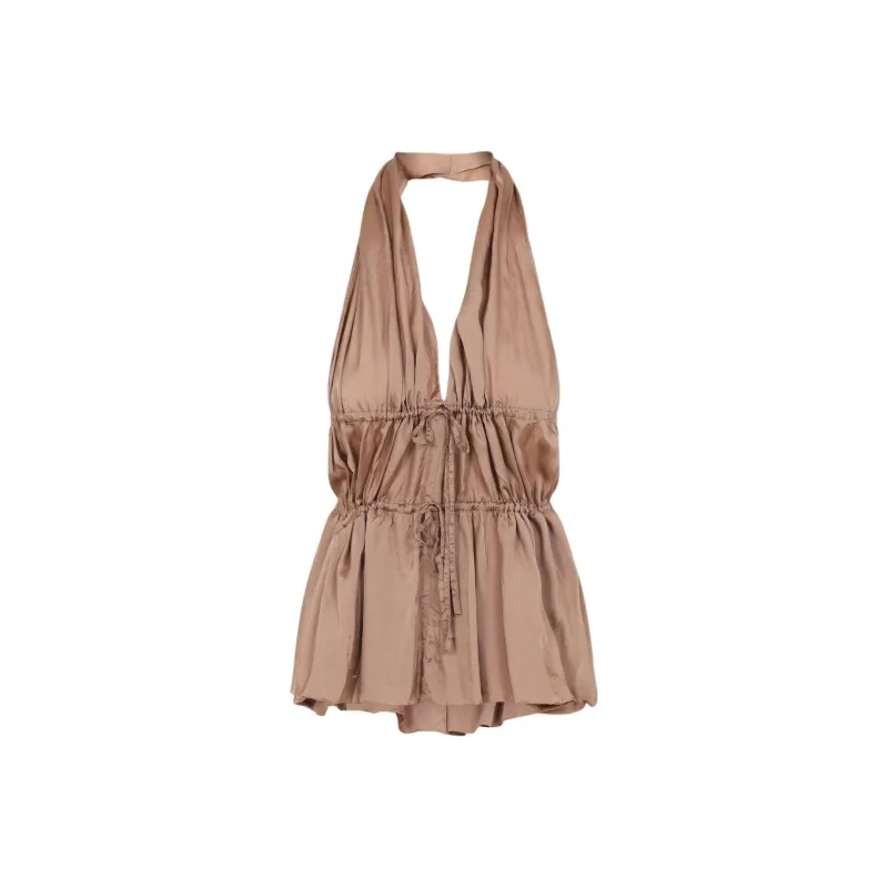 DRIES VAN NOTEN Camisole Women's Smoke Brown-0