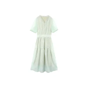 A Paradise For Awakening Short Sleeved Dress Women's