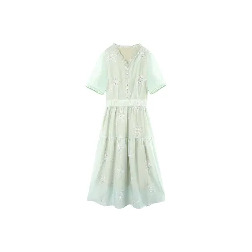 A Paradise For Awakening Short Sleeved Dress Women's