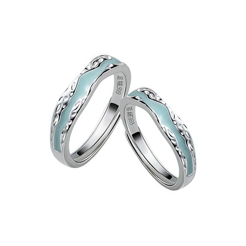DAWO S 999 Fine Silver Rings Unisex-0
