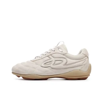 JIPOSEN Low Top Casual Shoes Unisex Distressed White