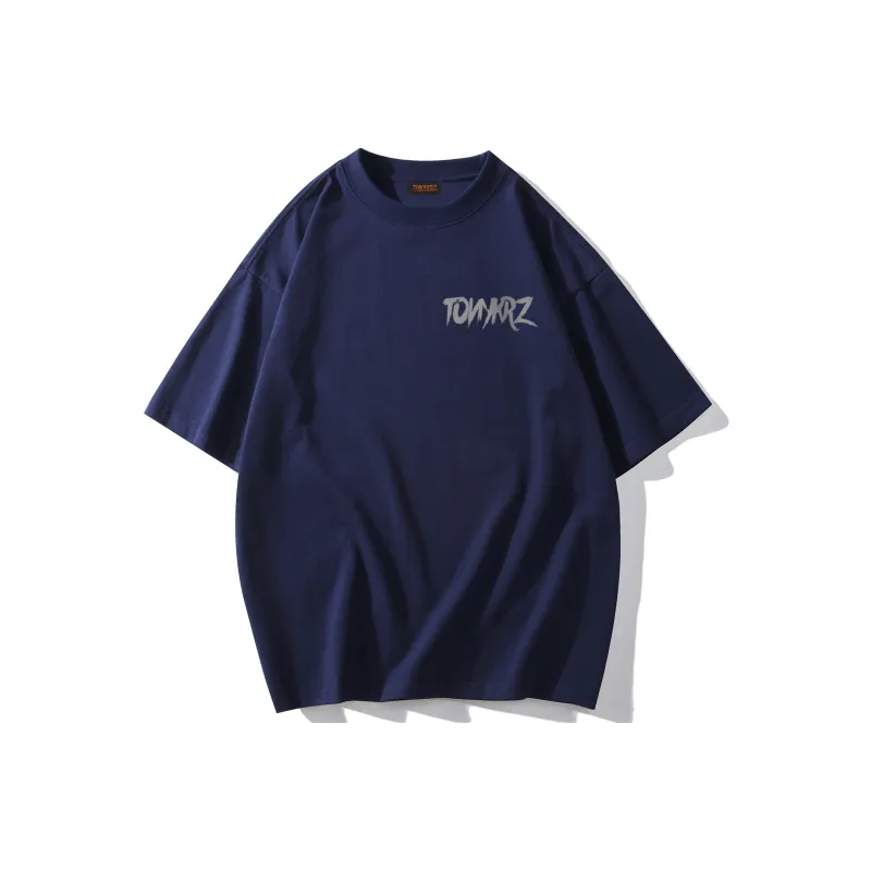 TONYKRZ T Shirts Unisex Navy Blue-1