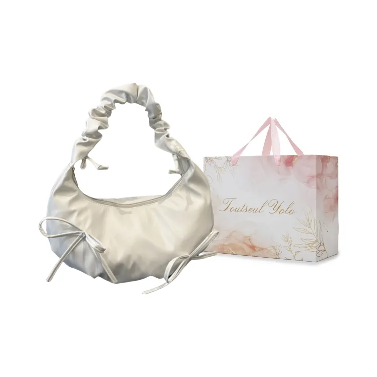 TOUTSEUL YOLO PU Handbag Women's Pink White Silver Blue-22