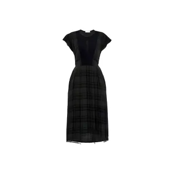 COACH Short Sleeved Dresses Women's Green