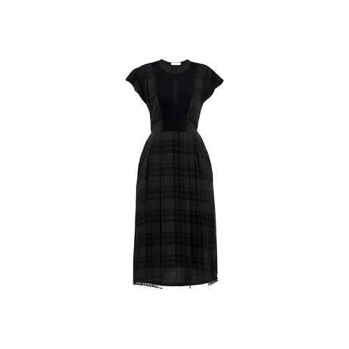 COACH Short Sleeved Dresses Women's Green